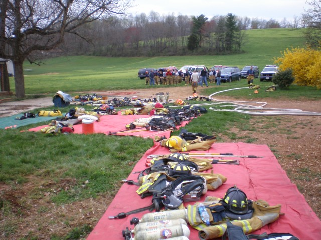 House Burning Training April 13, 2008